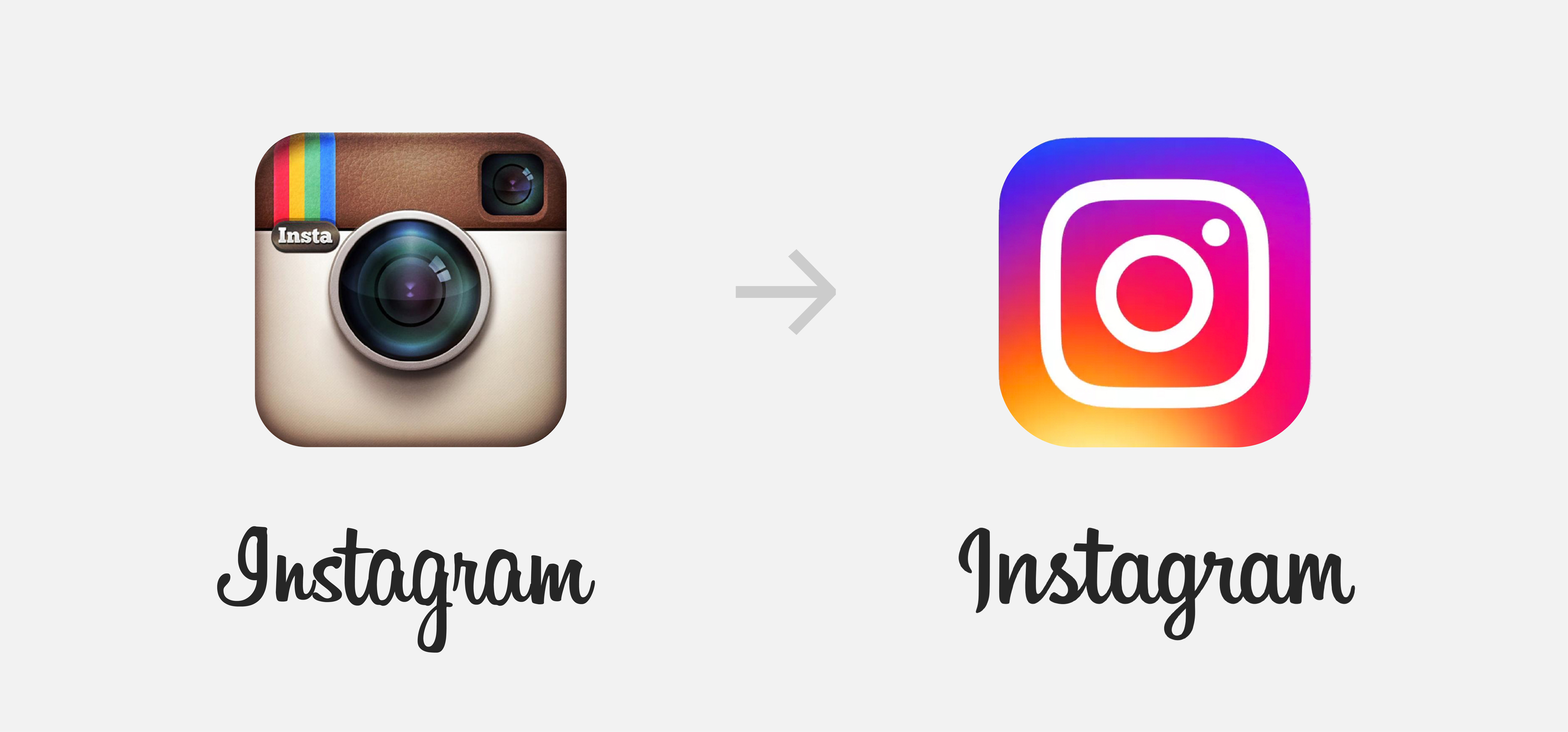 Instagram 的 Logo 演進歷程