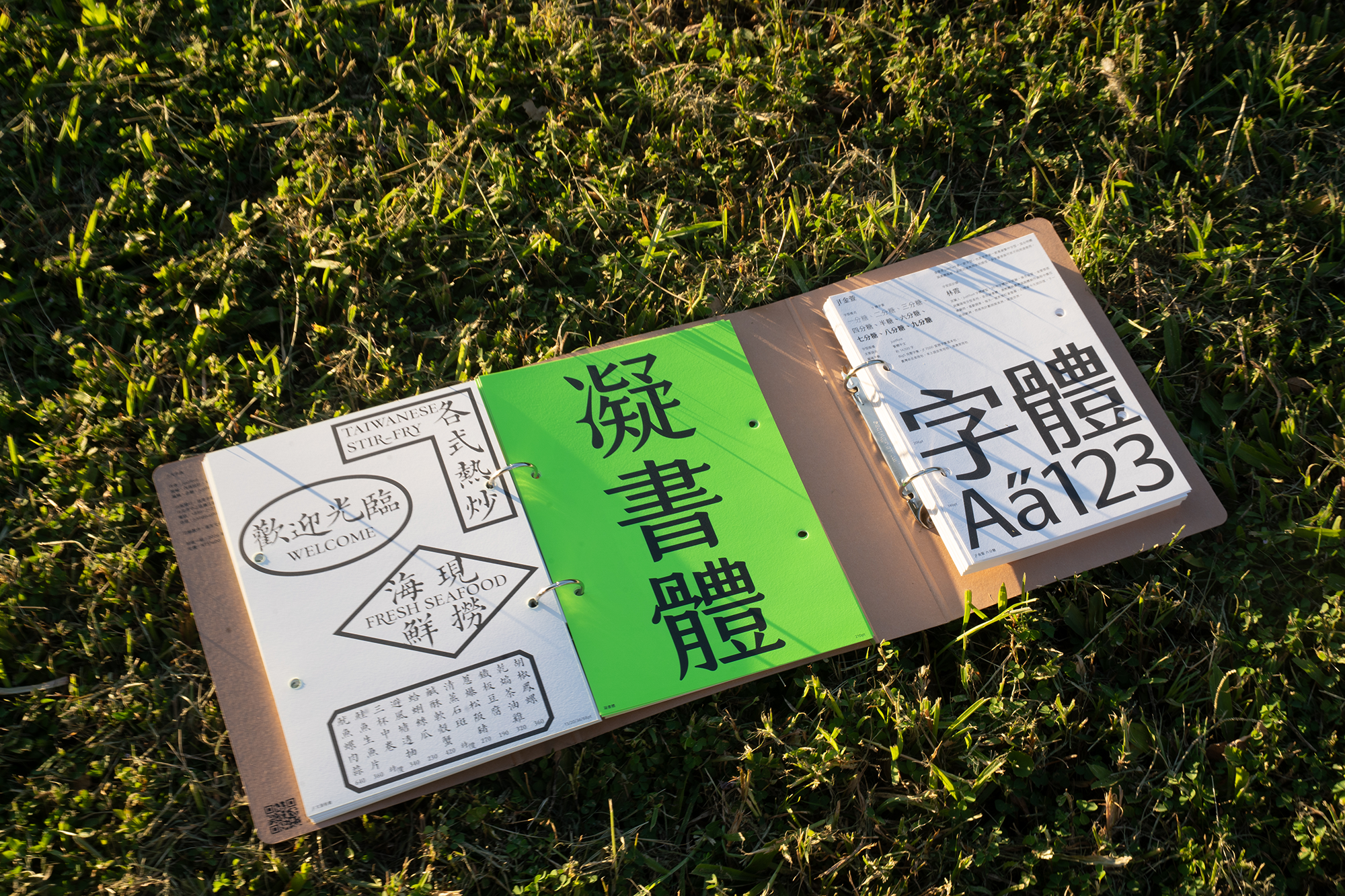 編輯：justfont、見本生物｜設計：見本生物｜尺寸：24x18x5cm｜頁數：292