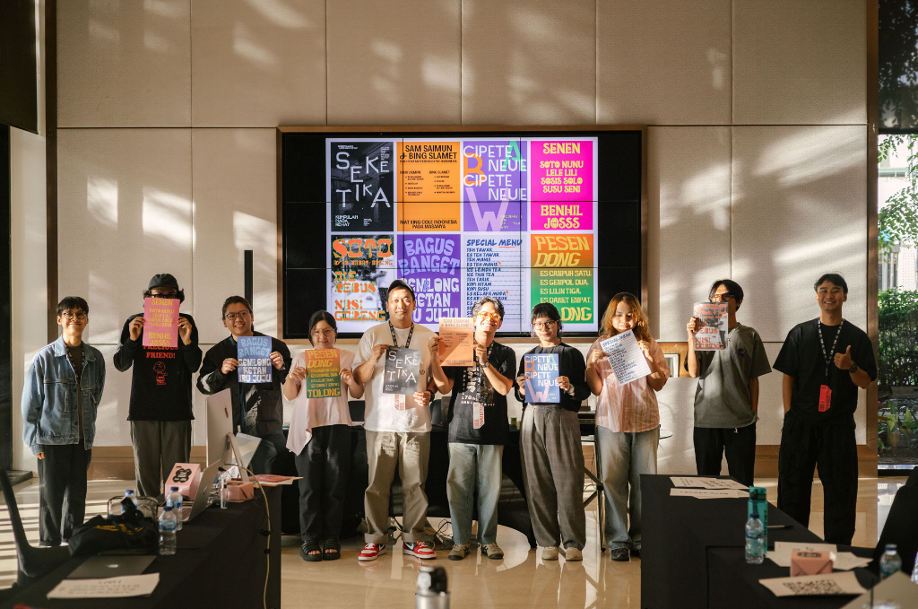 The first offline 2 days mini-workshop on creating display typefaces (uppercase only), held in 2024, marked a significant milestone for Type Design Club.