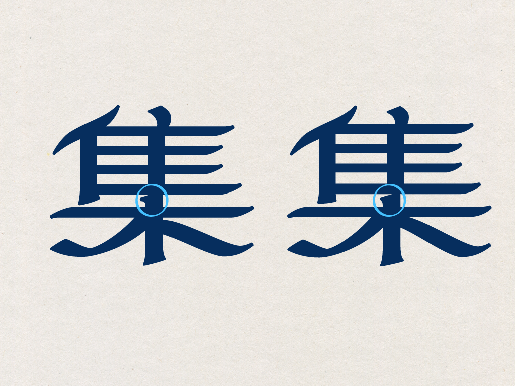 白空間的整理，讓造形細節更為清晰