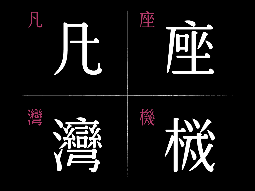 日花收錄多種替換漢字，更增老派風味