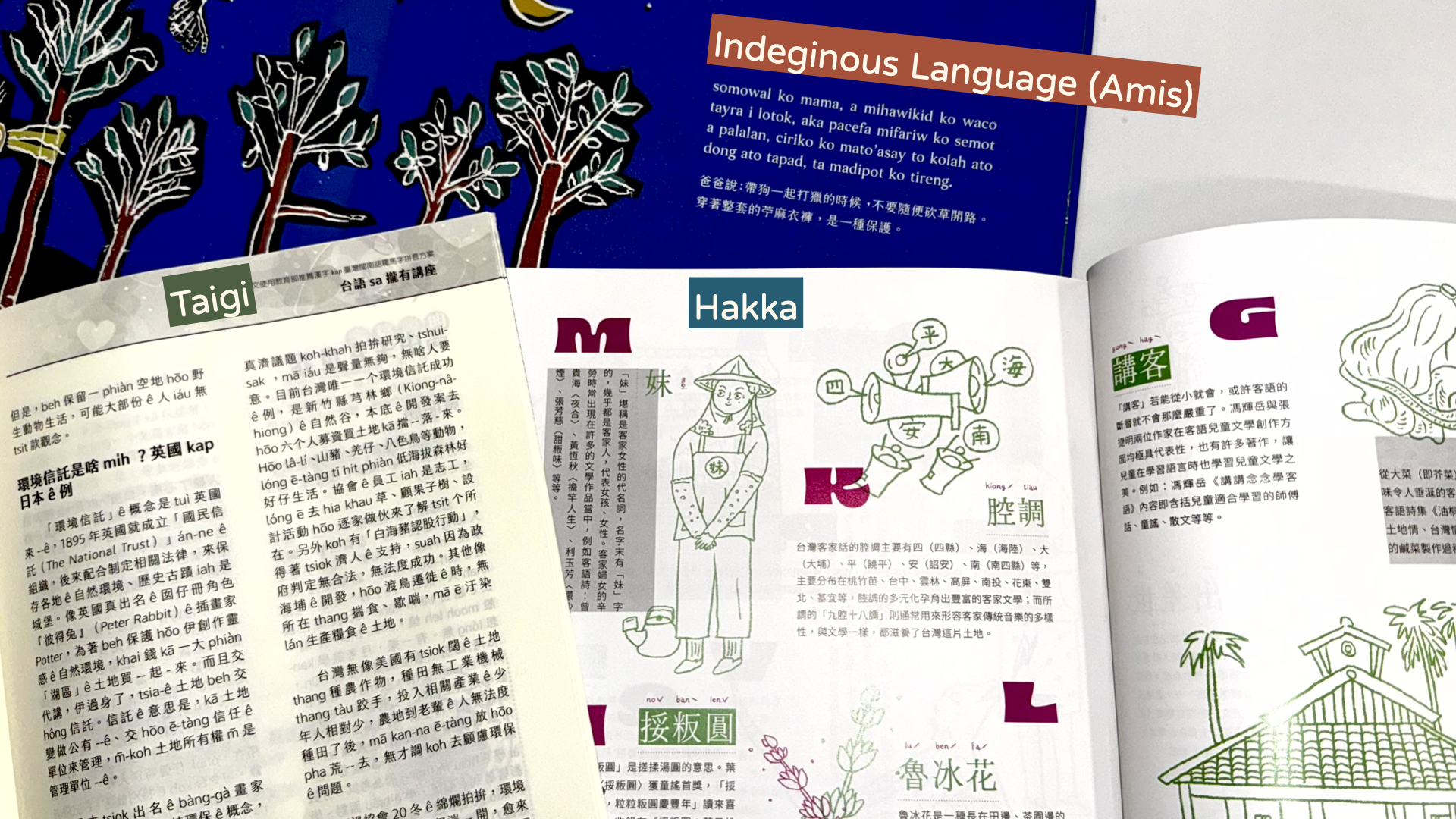 Recent years witness a revival of Formosan languages via all means of channels, publications among all.